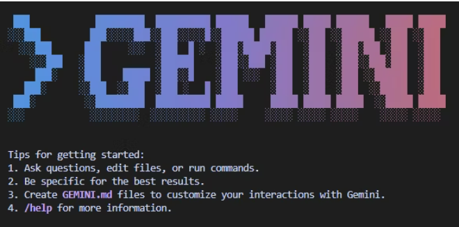 Gemini CLIのセットアップ方法