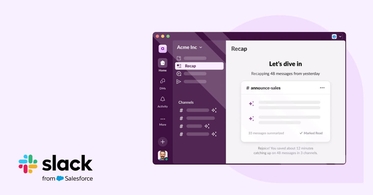 Slack AI公式ビジュアル