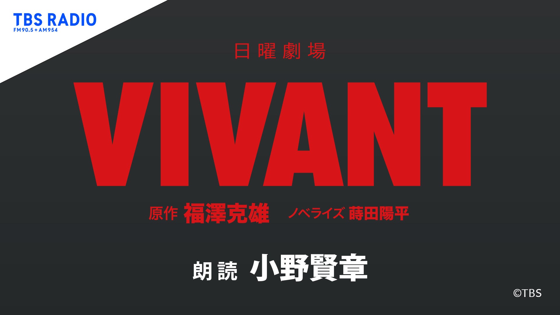 祝・VIVANT続編2026年放送決定 キービジュアル