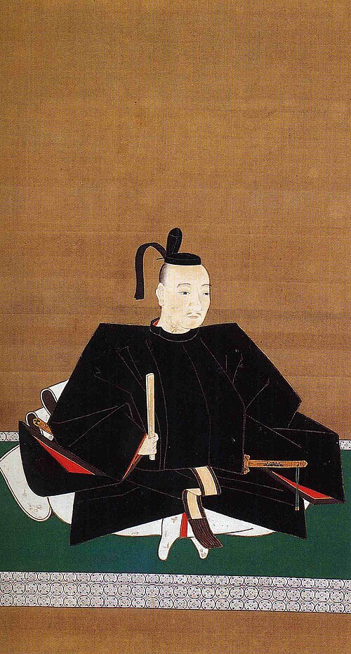織田信雄の肖像画（総見寺蔵、絹本著色）