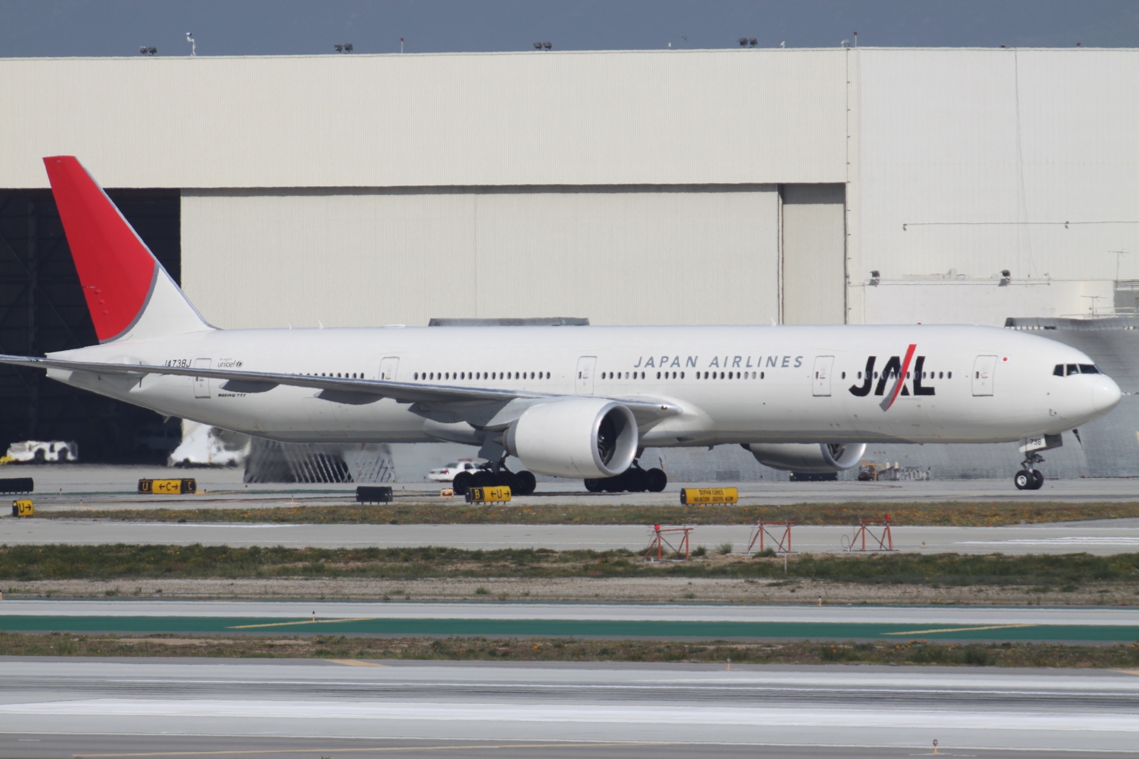 Japan Airlinesの旅客機