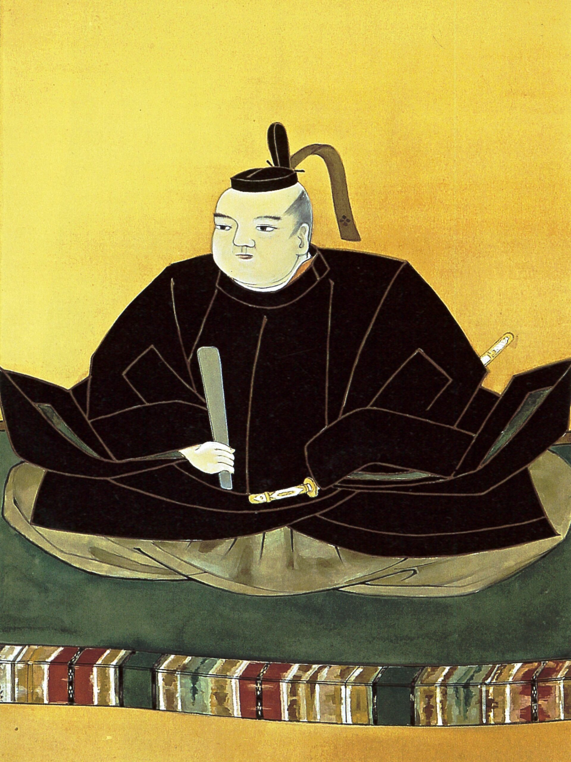 京極高次肖像画(滋賀県徳源院蔵)