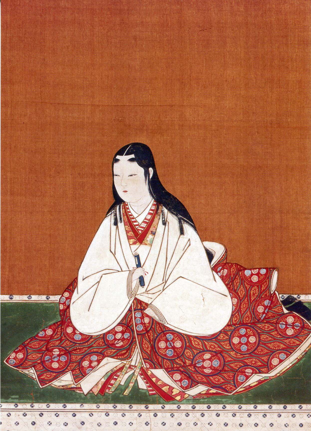 お市の方の肖像画(高野山持明院蔵、16世紀末頃、作者不詳)