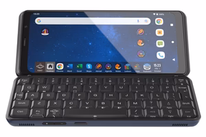スライド式QWERTYキーボードを備えたAstro Slide 5G