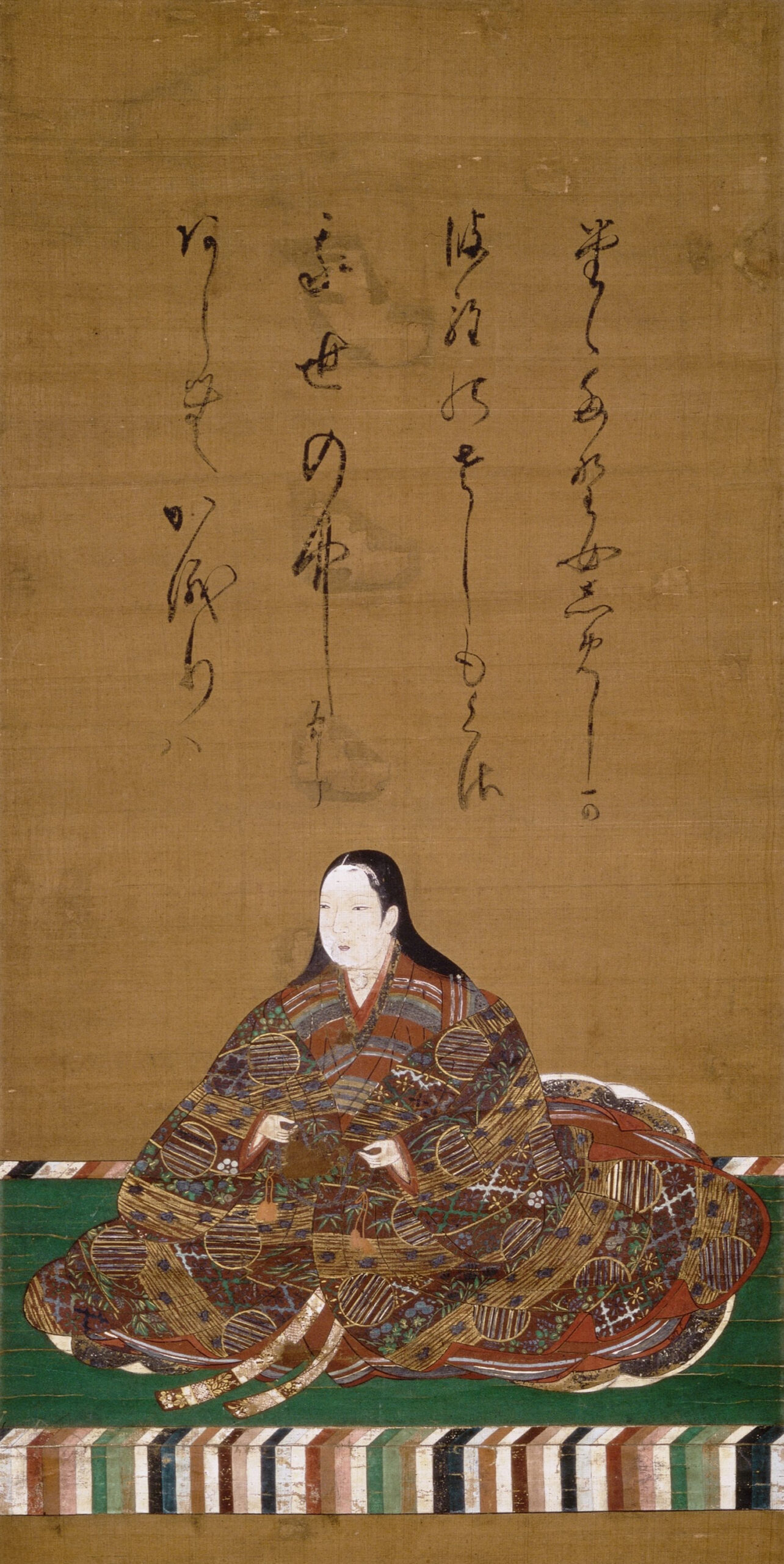 伝・淀殿画像(奈良県立美術館蔵、17世紀)