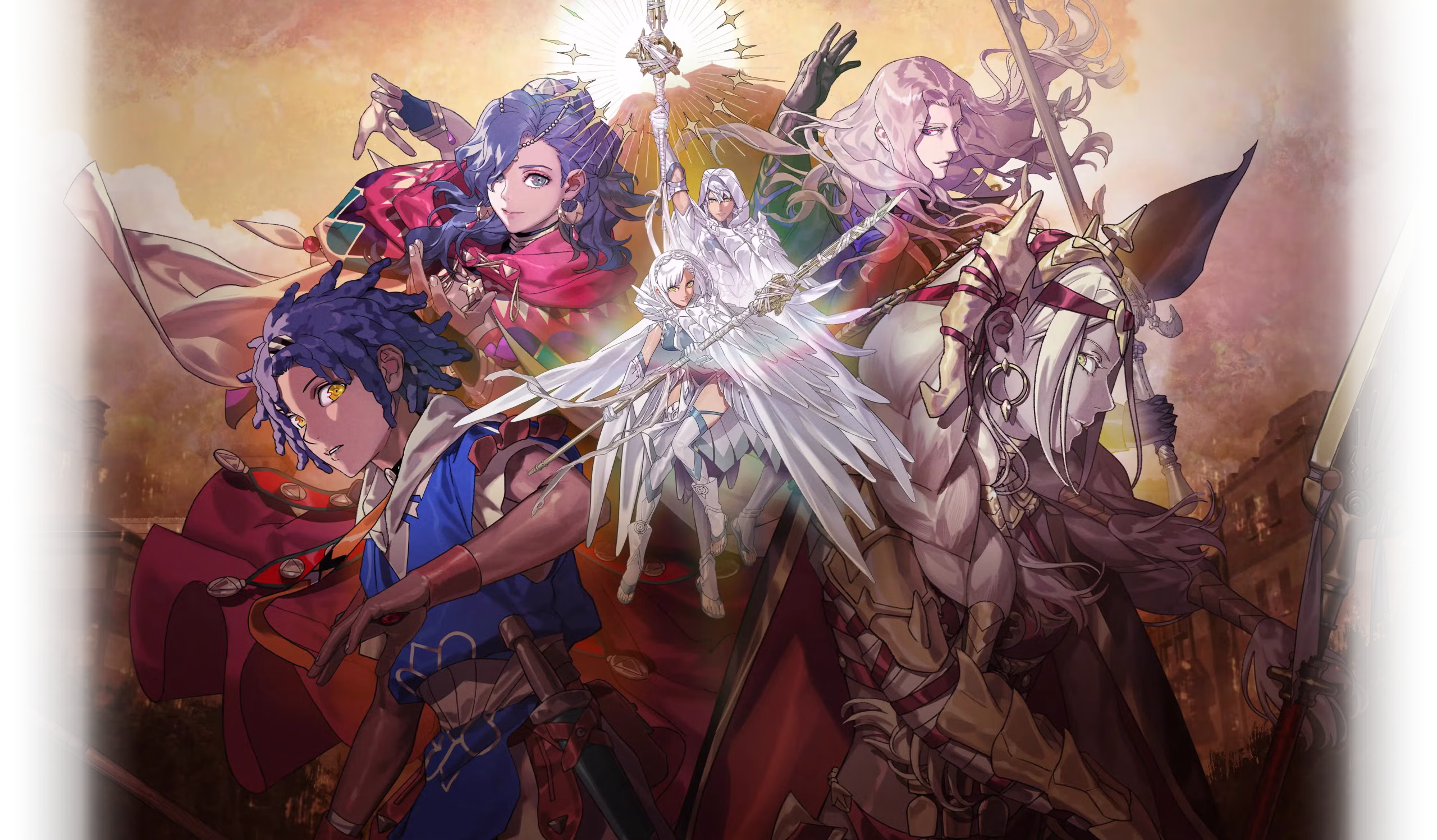 ファイアーエムブレム 万紫千紅のキービジュアル
