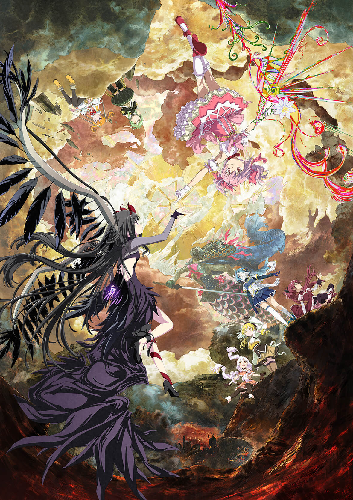 劇場版 魔法少女まどか☆マギカ〈ワルプルギスの廻天〉メインビジュアル
