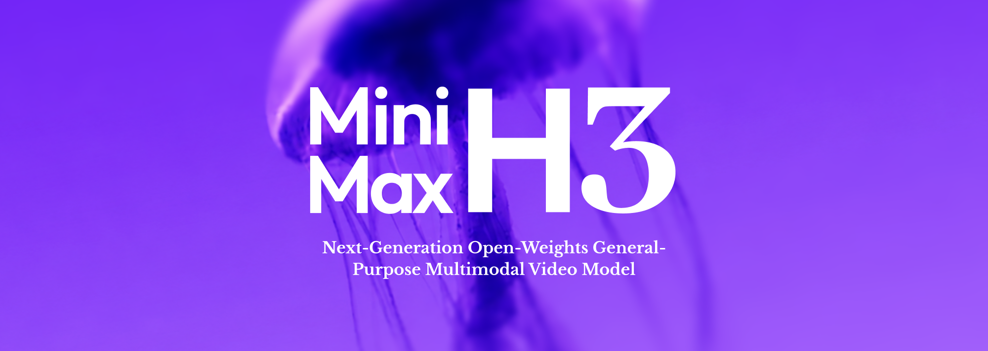 MiniMax H3のキービジュアル