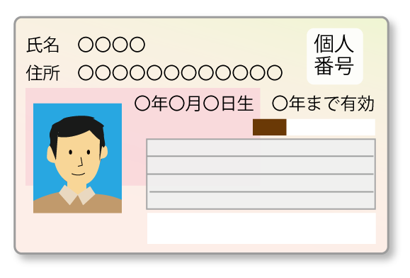 マイナンバーカード関連のイメージ