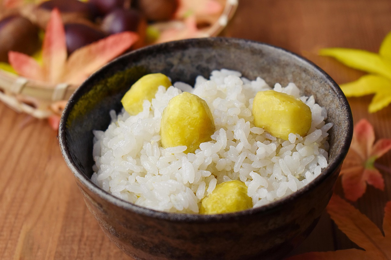 栗ご飯(栗の炊き込みご飯)