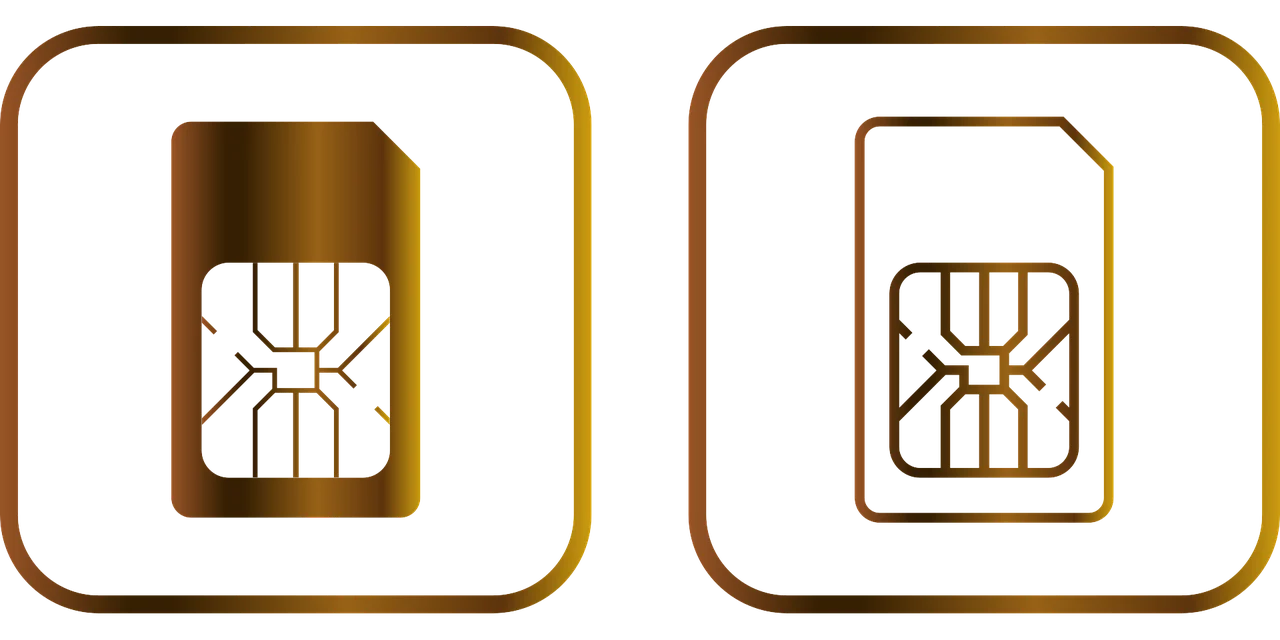 SIMカードのイラスト