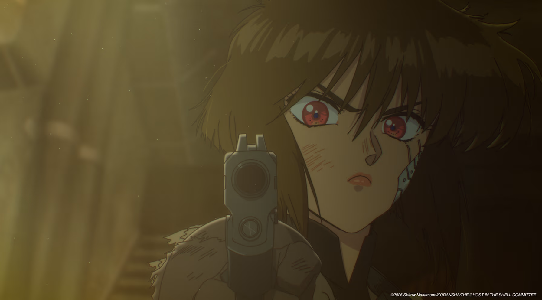 第6話「DUMB BARTER」場面写真(廃工場での戦闘)