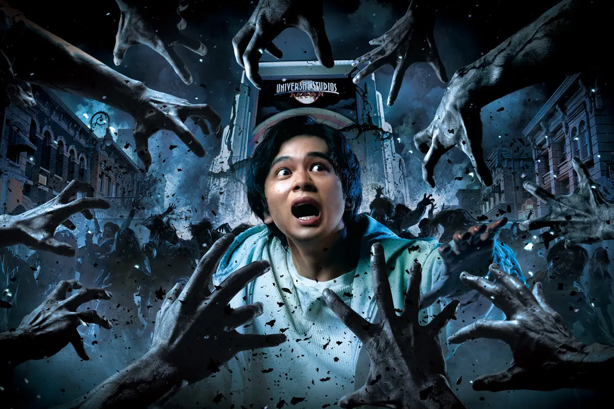 ハロウィーン・ホラー・ナイト15周年 メインビジュアル(出典:合同会社ユー・エス・ジェイ プレスリリース)