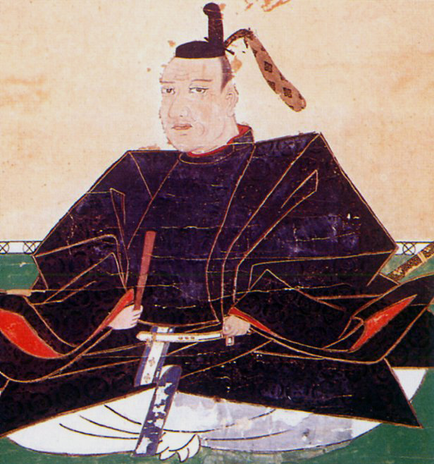 福島正則の肖像画（岩松院所蔵、江戸時代）