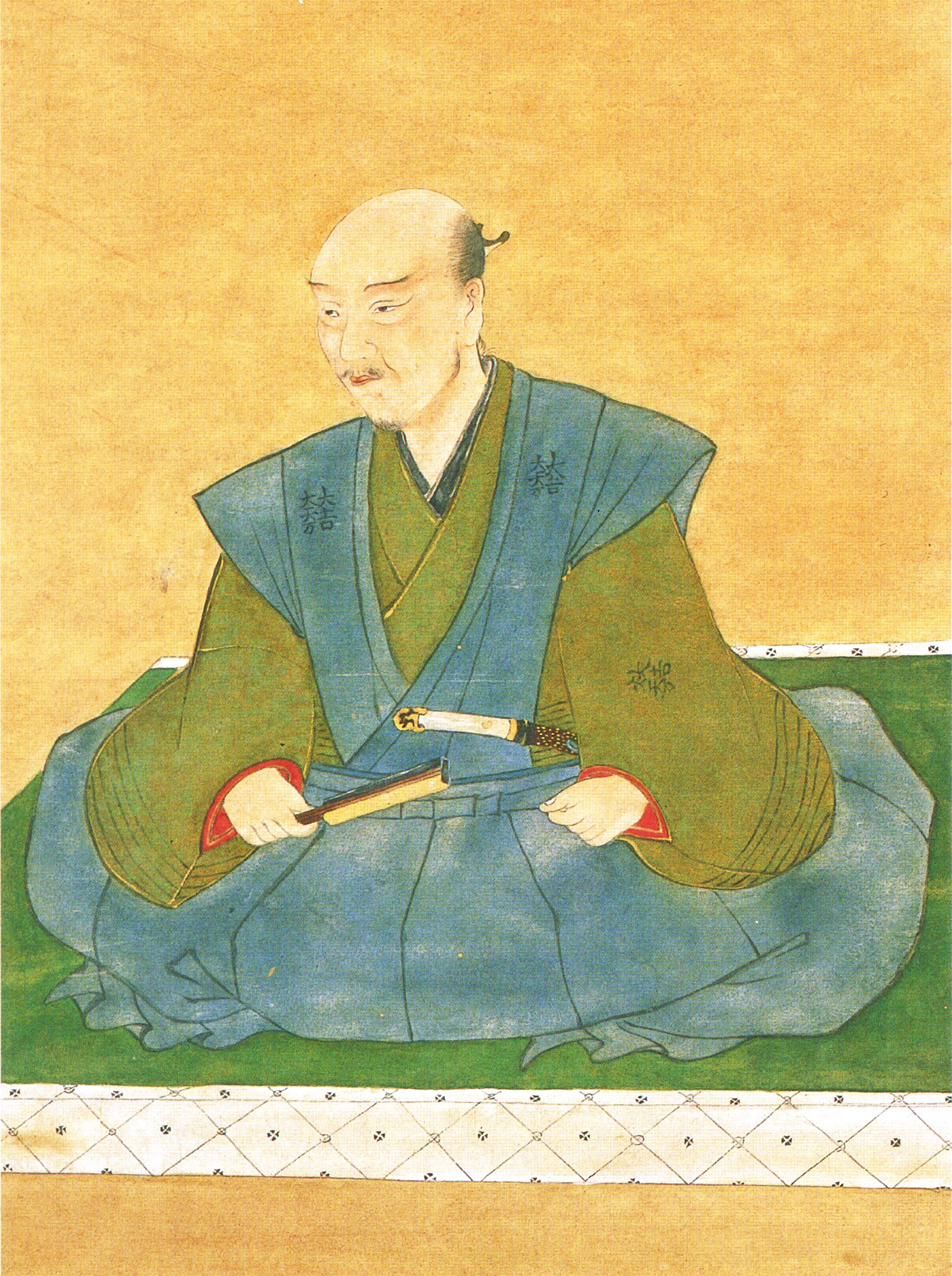 石田三成の肖像画（東京大学史料編纂所所蔵）