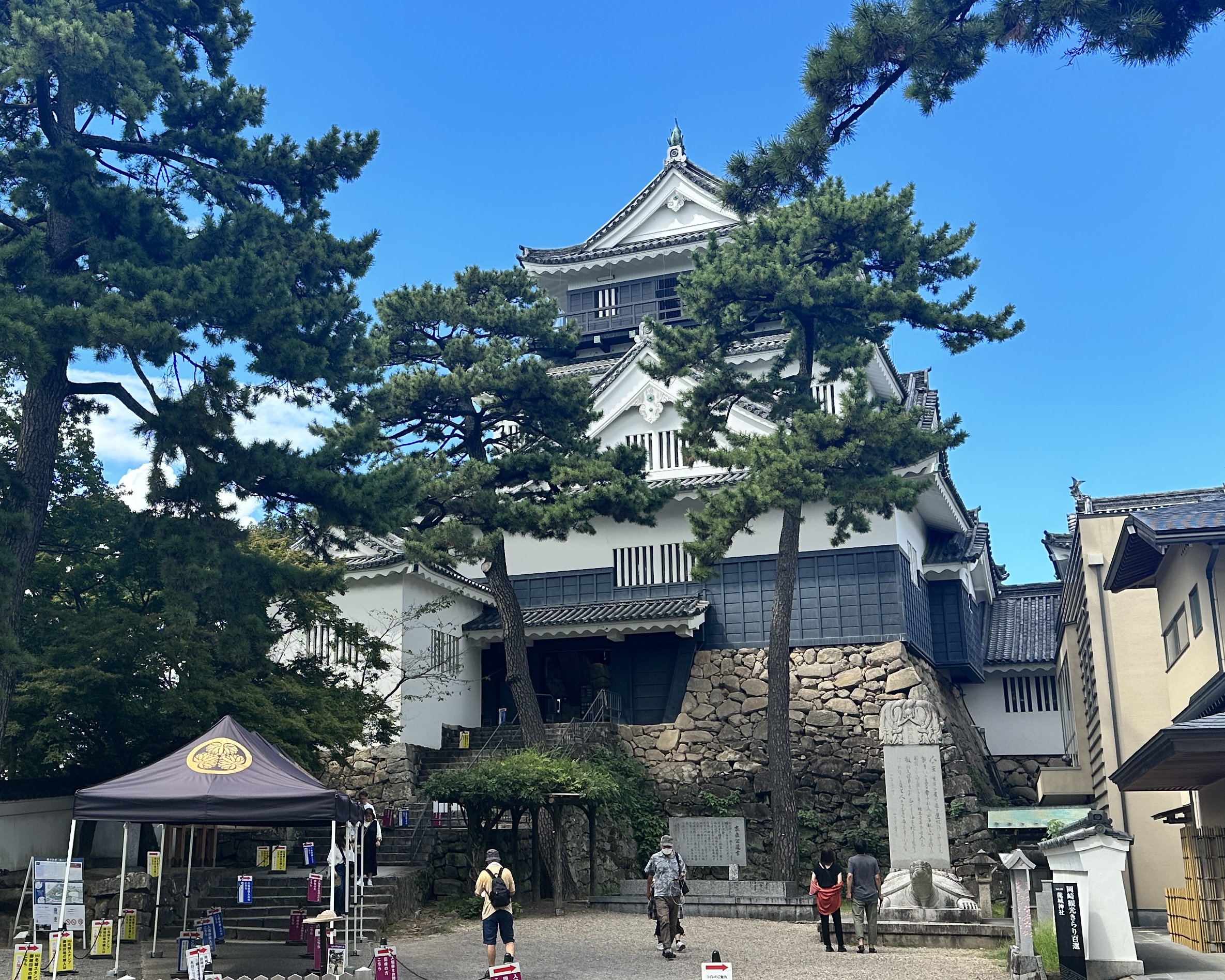 岡崎城（家康生誕の城）
