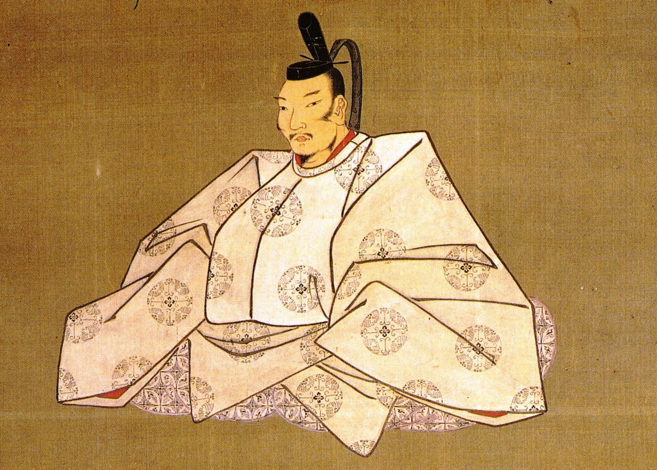 豊臣秀次の肖像資料(近江八幡市提供)