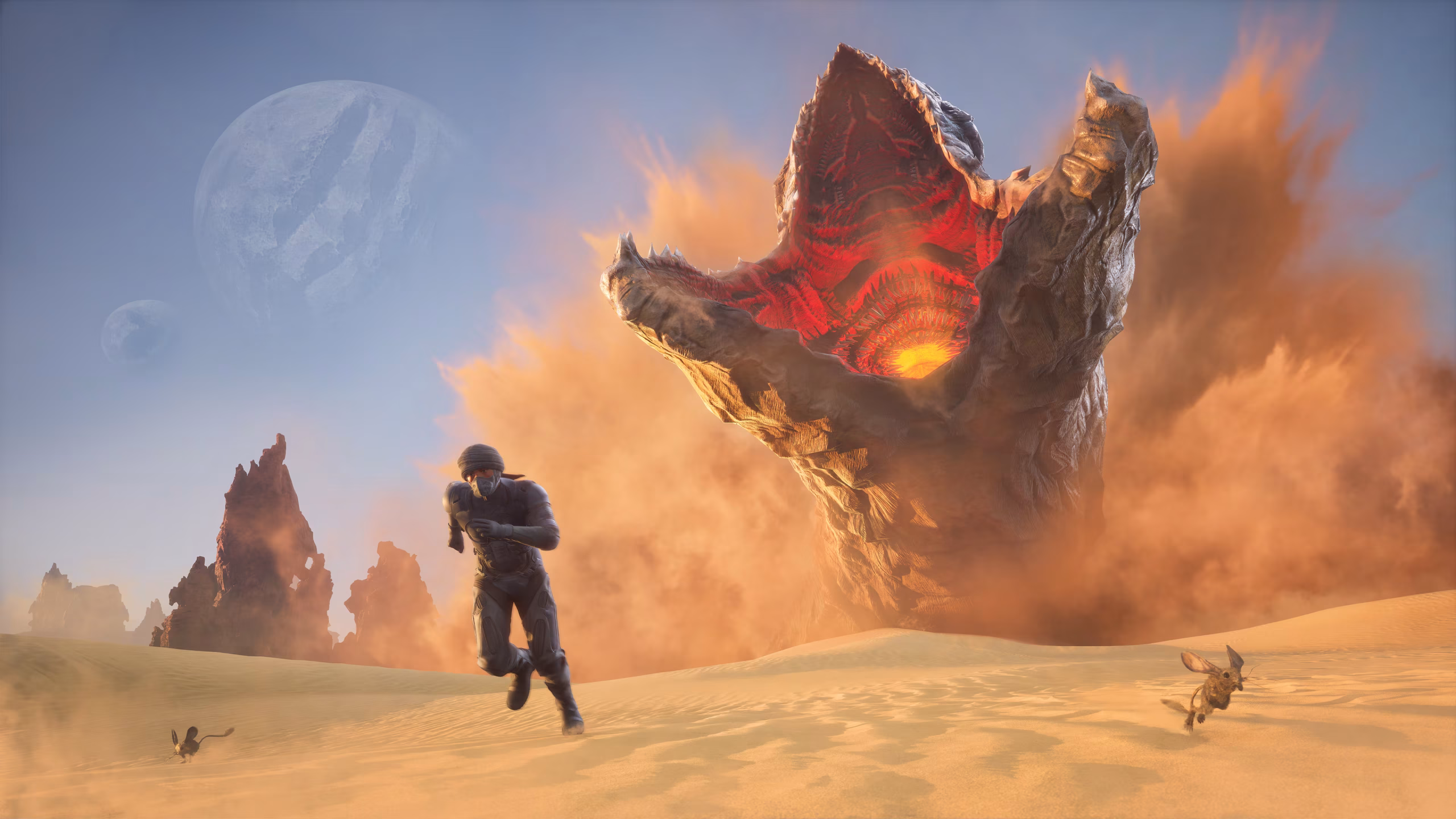 アラキスの地形を捉えた『Dune: Awakening』の公式スクリーンショット