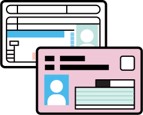 運転免許証とマイナ免許証を両方持つ場合のイメージ図