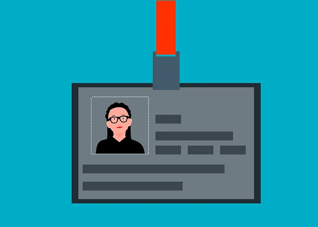 本人確認に必要な身分証明書(IDカード)のイラスト