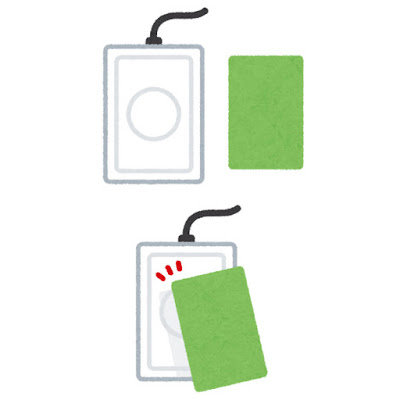 マイナンバーカードを読み取るICカードリーダー