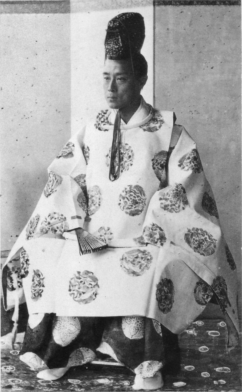 1867年に大坂で撮影された徳川慶喜の肖像写真