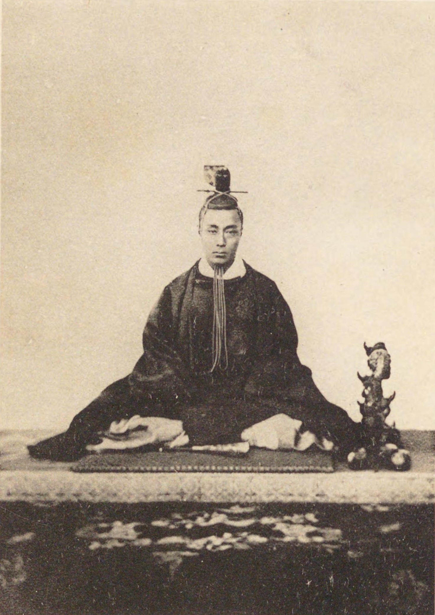 徳川慶喜の肖像写真（将軍在任中の撮影）