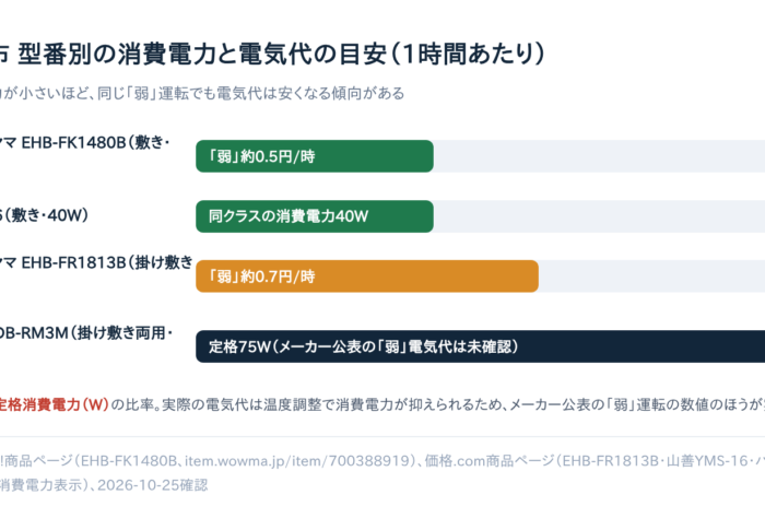 電気毛布のおすすめ比較｜失敗しない選び方と電気代の目安【2026年】