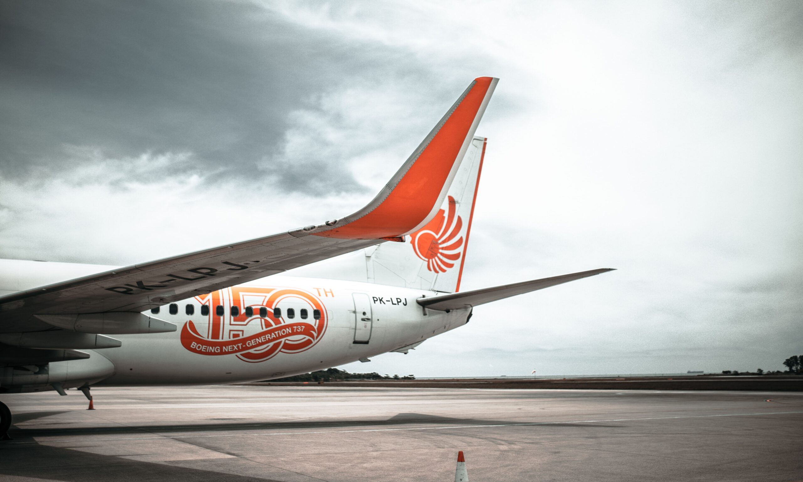 飛行機の主翼のイメージ