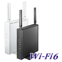 I-O DATA製Wi-Fiルーター WN-DEAX1800GRシリーズの製品写真